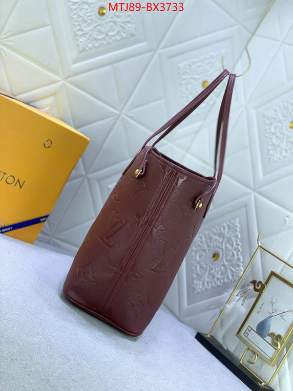 LV Bags(4A)-Neverfull- replica best ID: BX3733 $: 89USD,