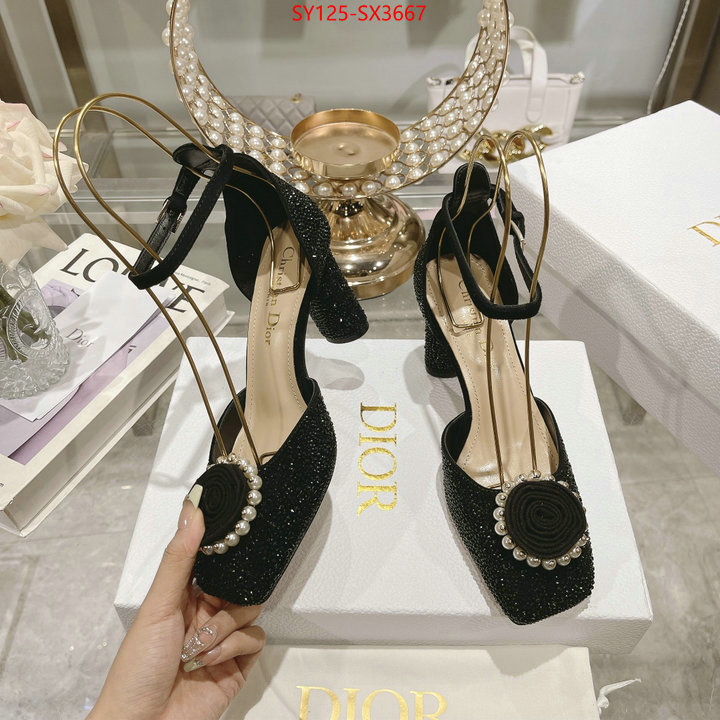 Women Shoes-Dior how to find replica shop ID: SX3667 $: 125USD