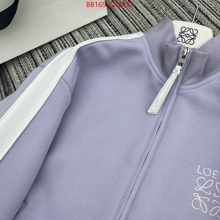 Clothing-Loewe best quality fake ID: CX3431 $: 169USD