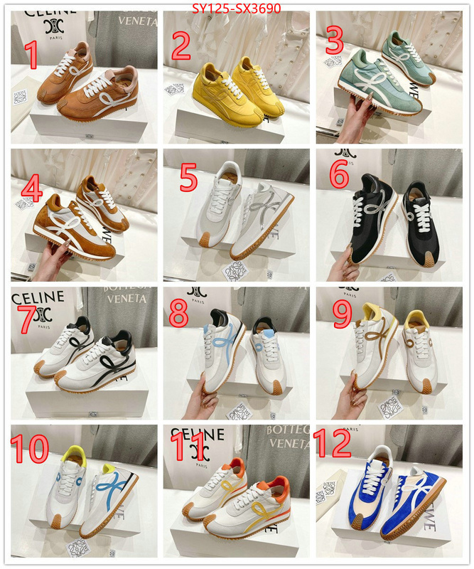 Women Shoes-Loewe buy cheap ID: SX3690 $: 125USD