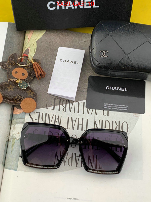 Glasses-Chanel the quality replica ID: GX3110 $: 39USD