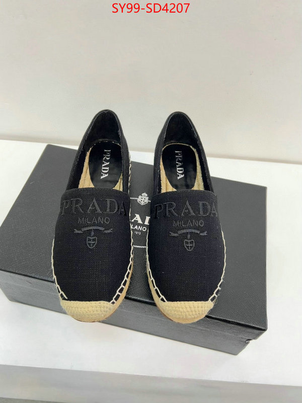 Women Shoes-Prada mirror copy luxury ID: SD4207 $: 99USD