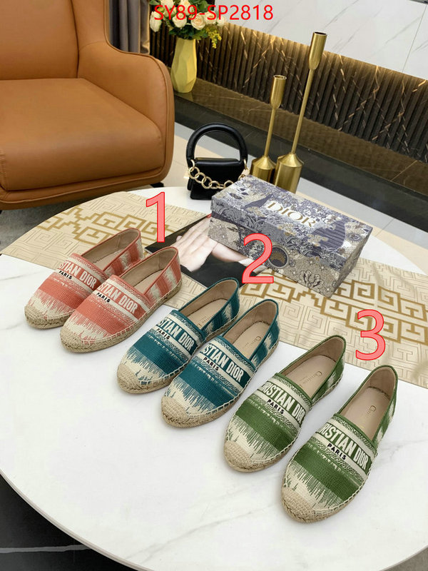 Women Shoes-Dior where can you buy replica ID: SP2818 $: 89USD