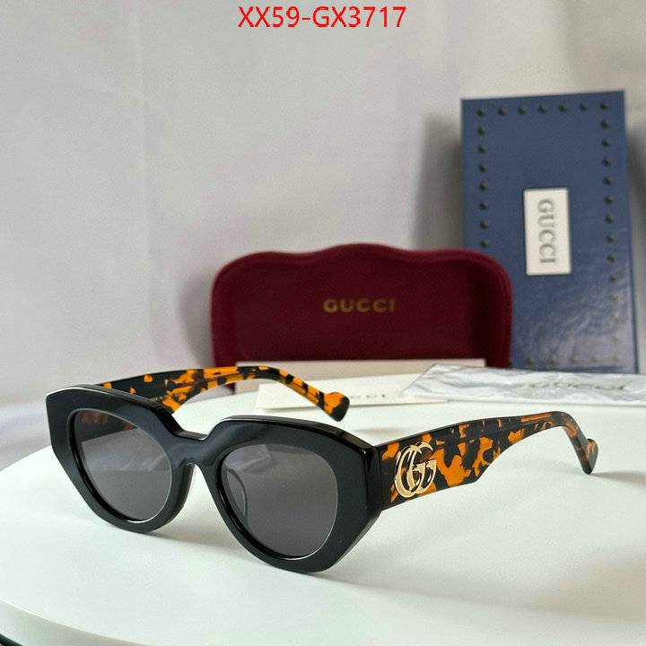 Glasses-Gucci high quality happy copy ID: GX3717 $: 59USD