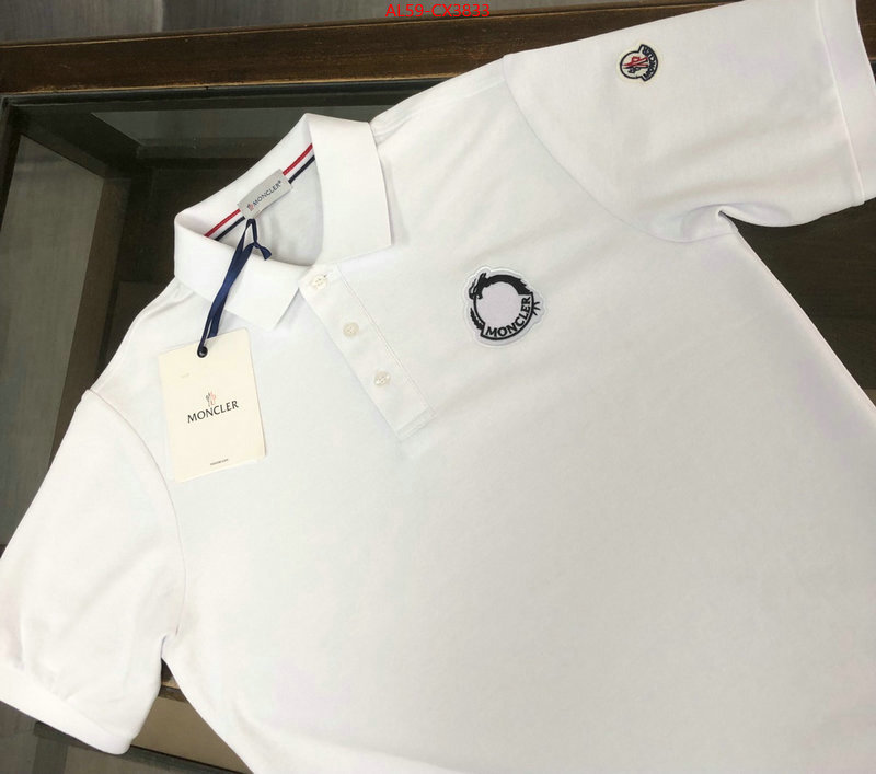 Clothing-Moncler best luxury replica ID: CX3833 $: 59USD