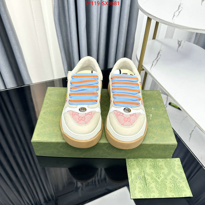 Women Shoes-Gucci aaaaa+ quality replica ID: SX3681 $: 119USD