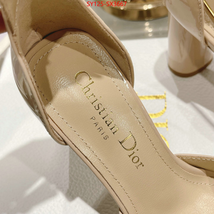 Women Shoes-Dior how to find replica shop ID: SX3667 $: 125USD