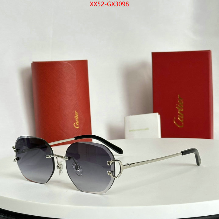 Glasses-Cartier best like ID: GX3098 $: 52USD