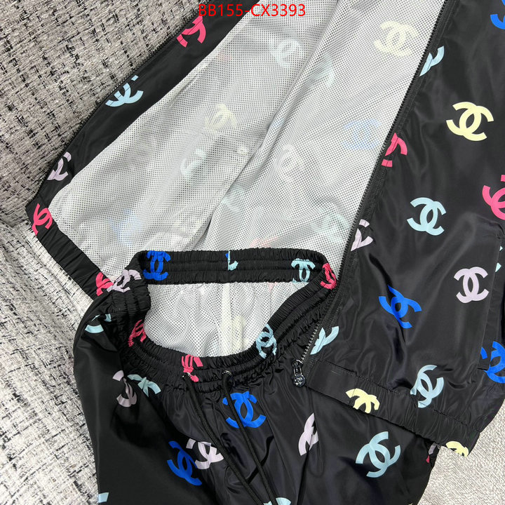 Clothing-Chanel are you looking for ID: CX3393 $: 155USD