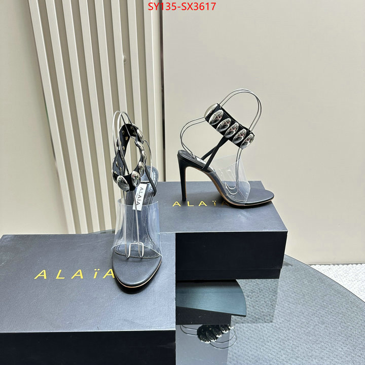 Women Shoes-ALAIA replica for cheap ID: SX3617 $: 135USD