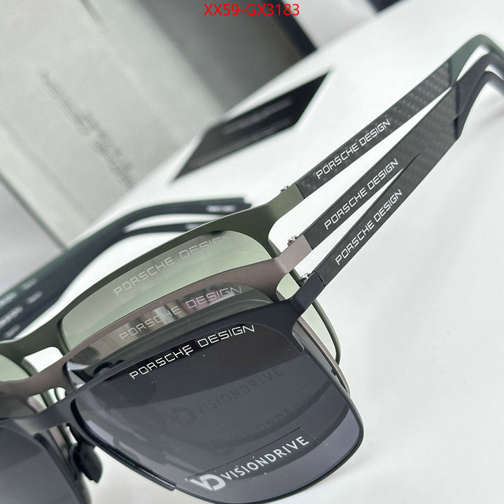 Glasses-Porsche the best quality replica ID: GX3183 $: 59USD