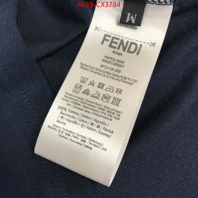 Clothing-Fendi luxury ID: CX3784 $: 59USD