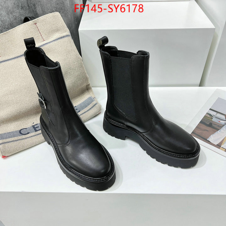 Women Shoes-Boots aaaaa+ replica designer ID: SY6178 $: 145USD