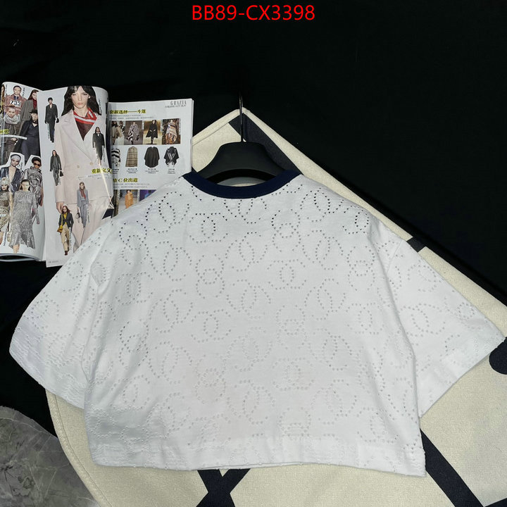 Clothing-Chanel high quality customize ID: CX3398 $: 89USD