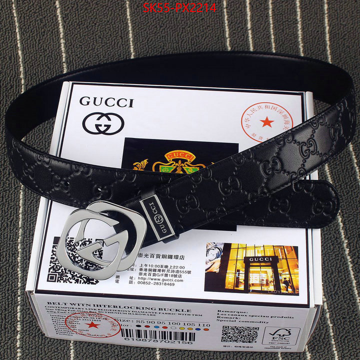 Belts-Gucci supplier in china ID: PX2214 $: 55USD