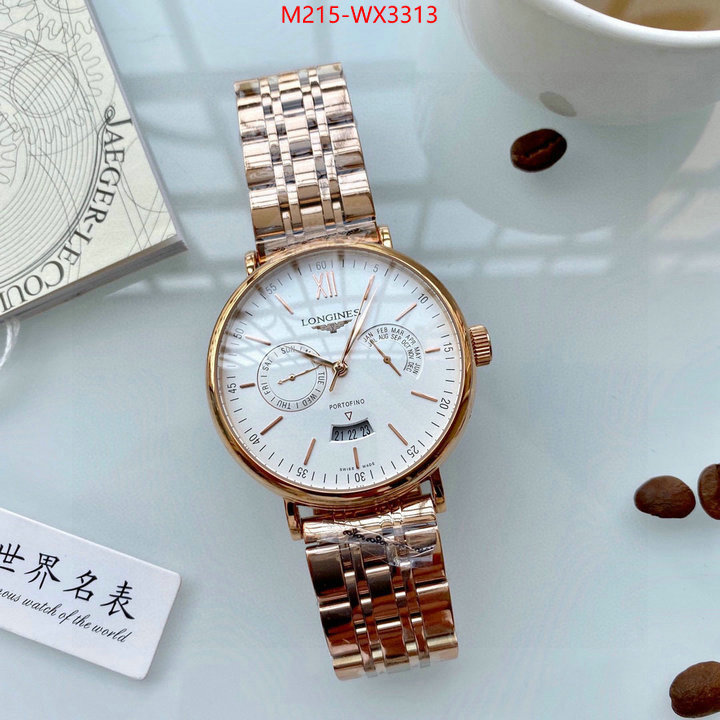 Watch(TOP)-Longines best quality fake ID: WX3313 $: 215USD