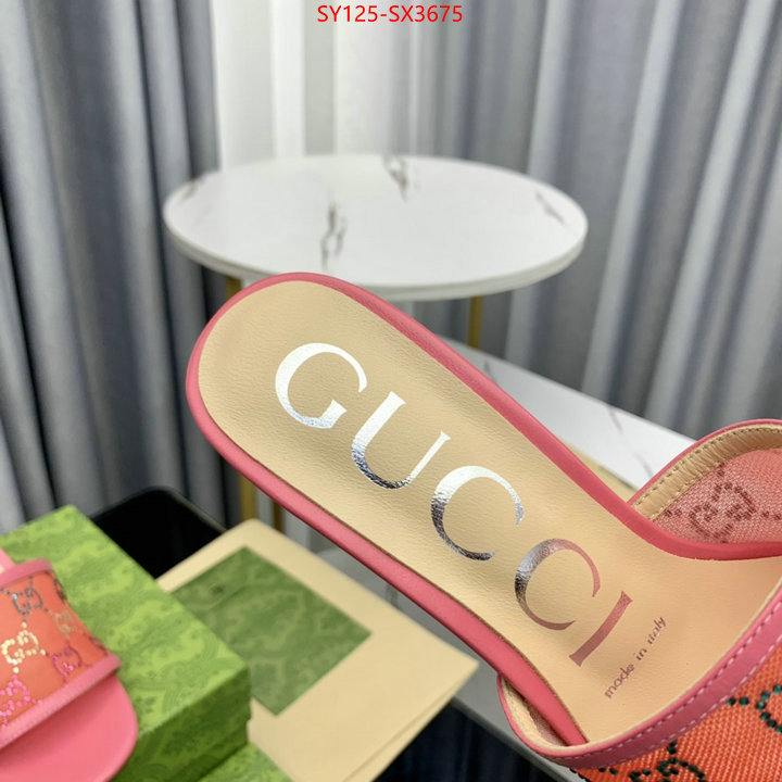 Women Shoes-Gucci cheap replica ID: SX3675 $: 125USD