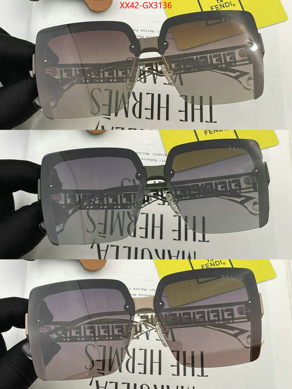 Glasses-Fendi wholesale designer shop ID: GX3136 $: 42USD