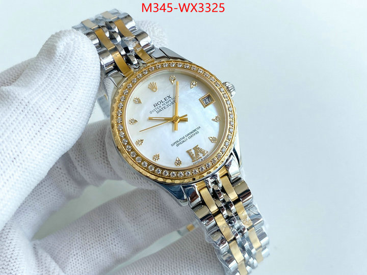 Watch(TOP)-Rolex outlet 1:1 replica ID: WX3325 $: 345USD