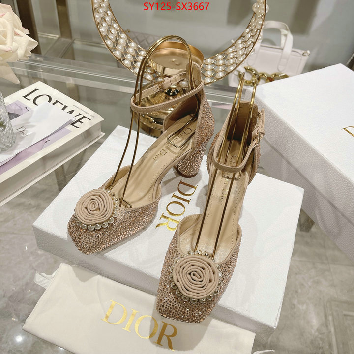 Women Shoes-Dior how to find replica shop ID: SX3667 $: 125USD