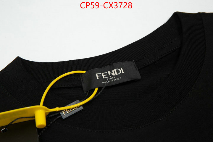 Clothing-Fendi aaaaa+ replica ID: CX3728 $: 59USD