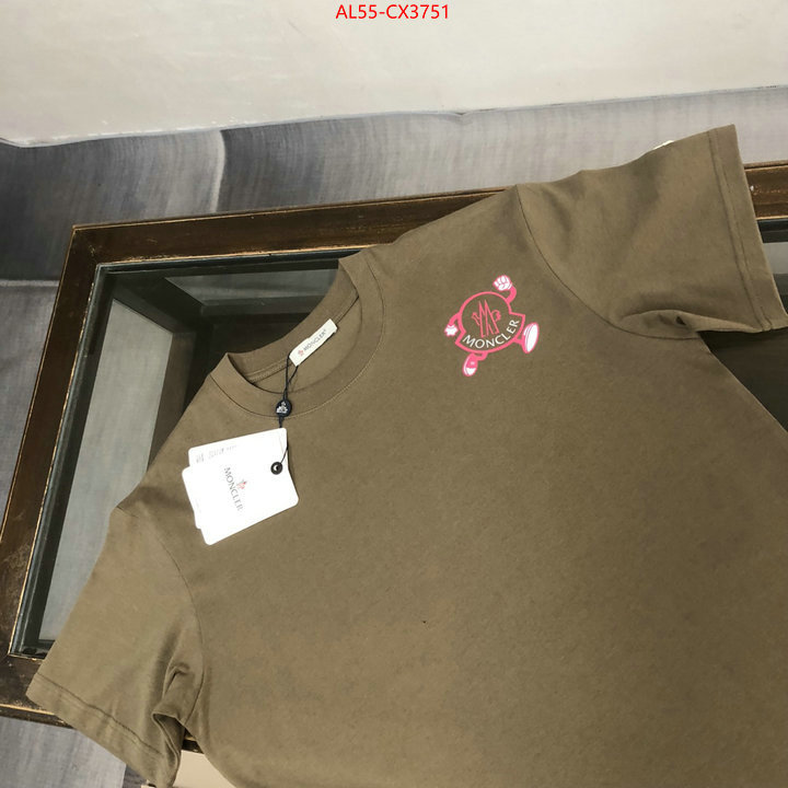 Clothing-Moncler shop cheap high quality 1:1 replica ID: CX3751 $: 55USD