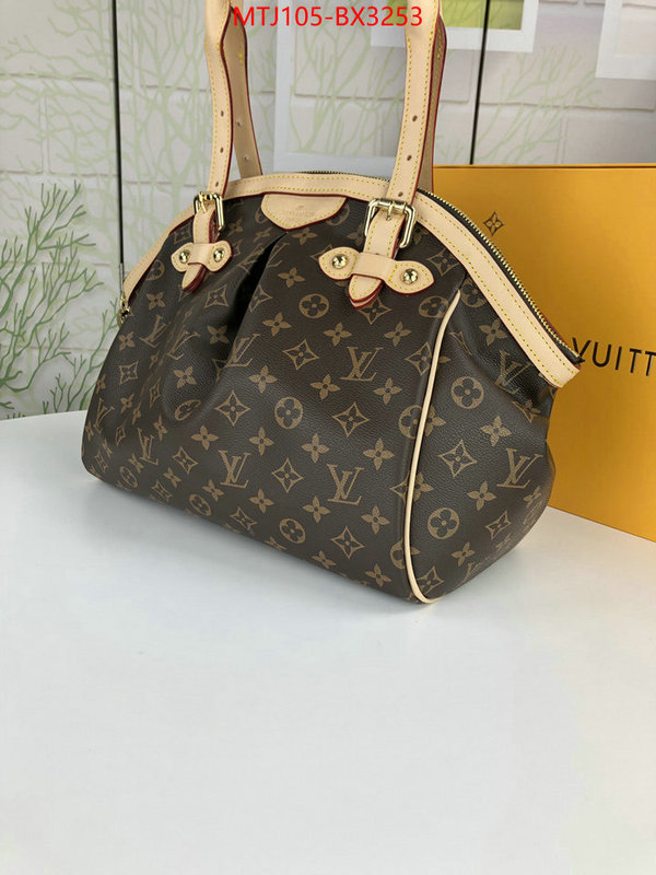 LV Bags(4A)-Handbag Collection- wholesale imitation designer replicas ID: BX3253 $: 105USD