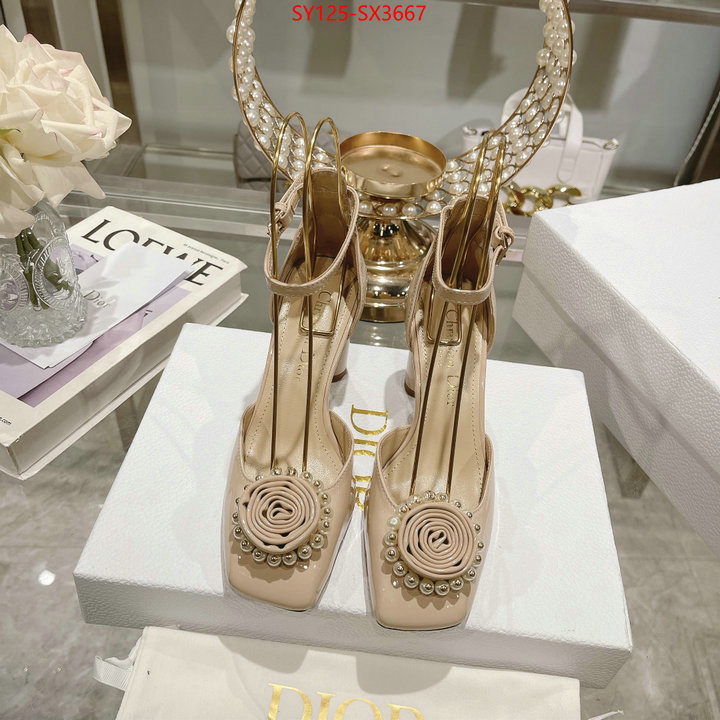 Women Shoes-Dior how to find replica shop ID: SX3667 $: 125USD