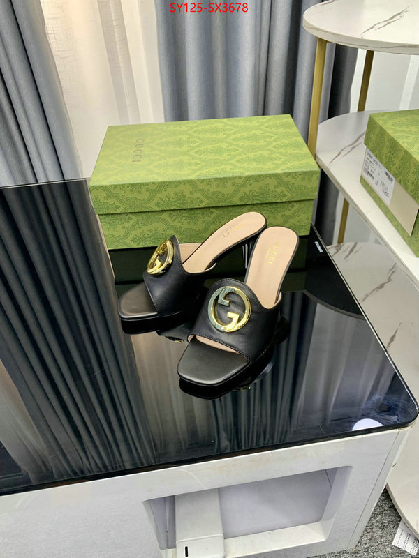 Women Shoes-Gucci replica for cheap ID: SX3678 $: 125USD