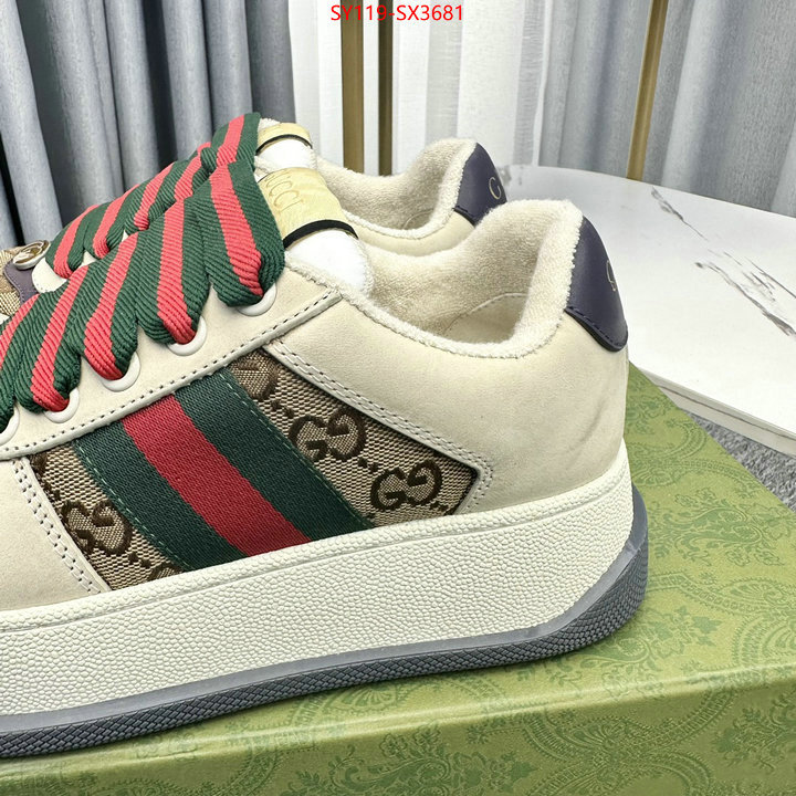 Women Shoes-Gucci aaaaa+ quality replica ID: SX3681 $: 119USD