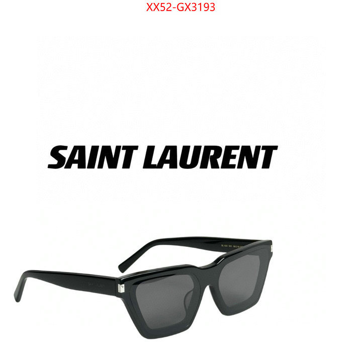 Glasses-YSL fake designer ID: GX3193 $: 52USD