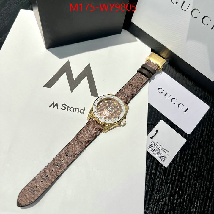 Watch(4A)-Gucci mirror copy luxury ID: WY9805 $: 175USD