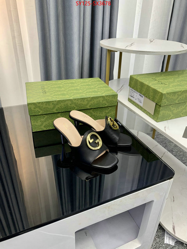 Women Shoes-Gucci replica for cheap ID: SX3678 $: 125USD