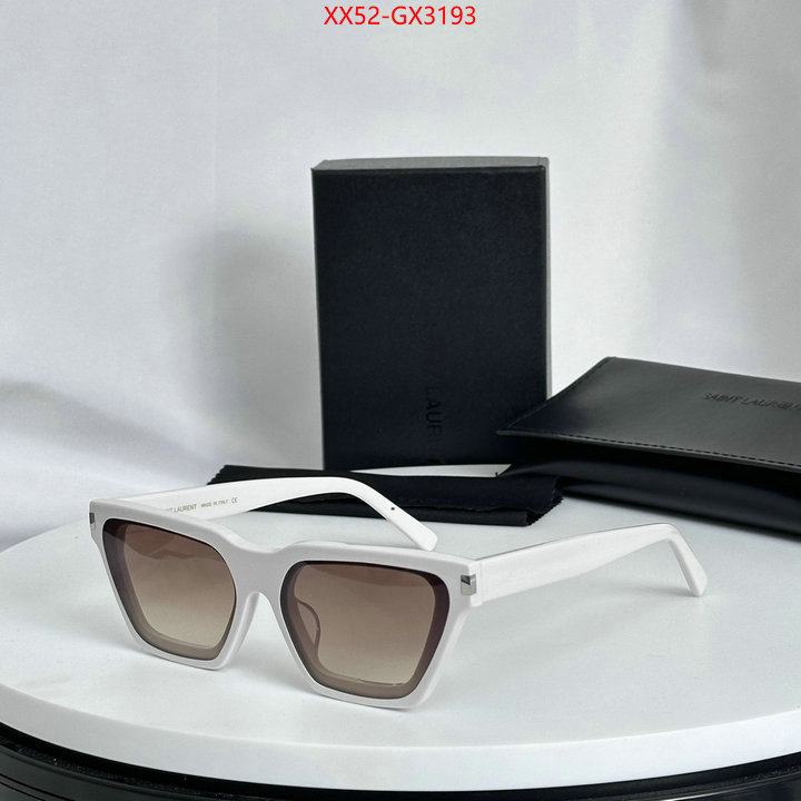 Glasses-YSL fake designer ID: GX3193 $: 52USD