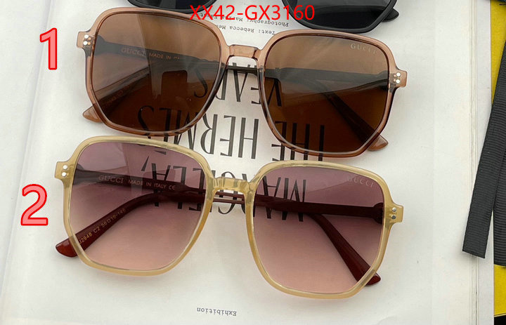 Glasses-Gucci wholesale designer shop ID: GX3160 $: 42USD