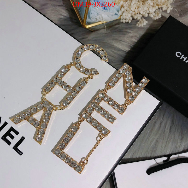 Jewelry-Chanel buy high quality cheap hot replica ID: JX3260 $: 39USD