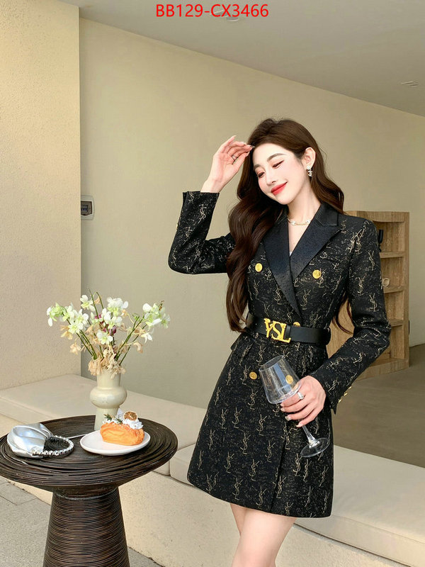 Clothing-YSL from china ID: CX3466 $: 129USD