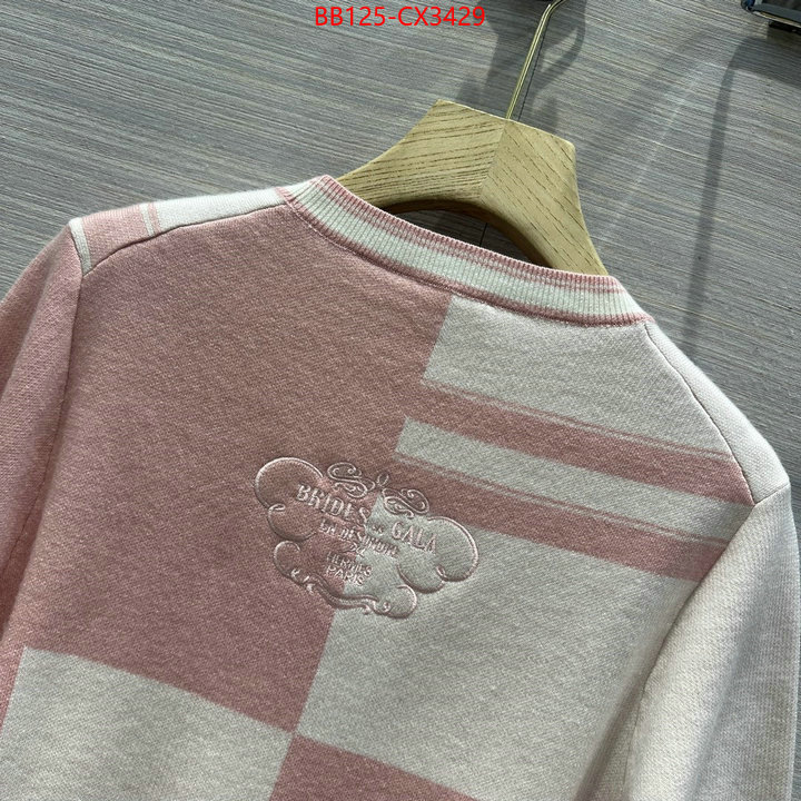 Clothing-Hermes cheap replica ID: CX3429 $: 125USD