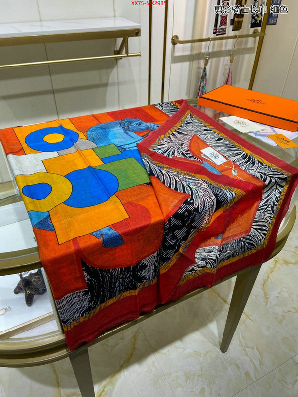 Scarf-Hermes shop ID: MX2985 $: 75USD