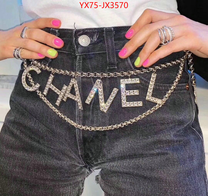 Jewelry-Chanel best knockoff ID: JX3570 $: 75USD