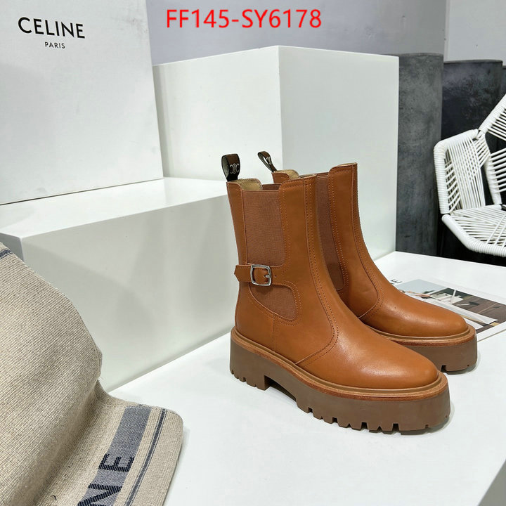 Women Shoes-Boots aaaaa+ replica designer ID: SY6178 $: 145USD