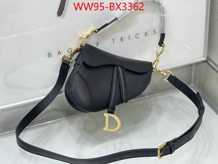 Dior Bags(4A)-Saddle- best aaaaa ID: BX3362 $: 95USD