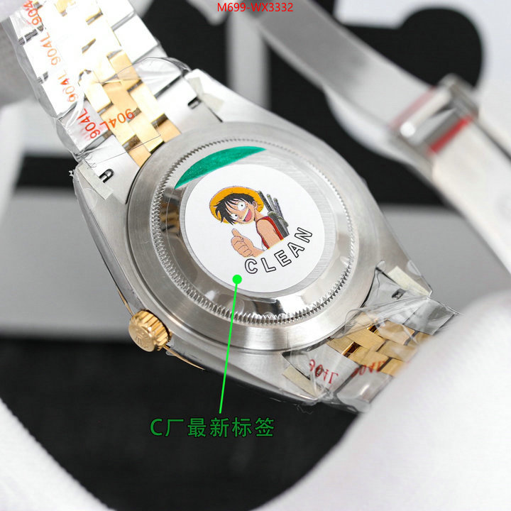 Watch(TOP)-Rolex quality aaaaa replica ID: WX3332 $: 699USD