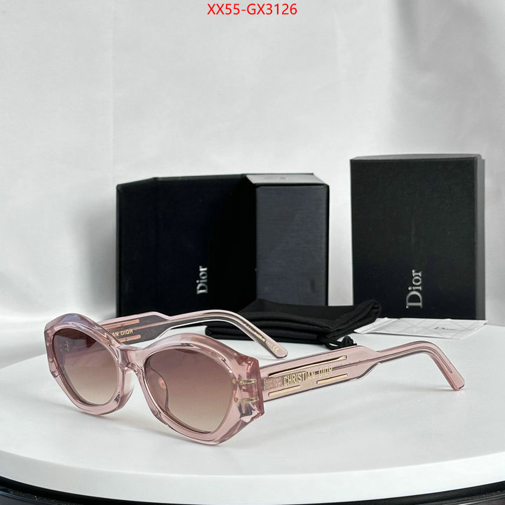 Glasses-Dior cheap replica designer ID: GX3126 $: 55USD