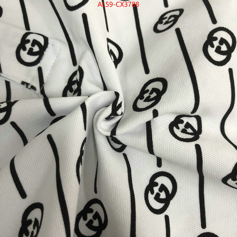 Clothing-Gucci customize best quality replica ID: CX3788 $: 59USD