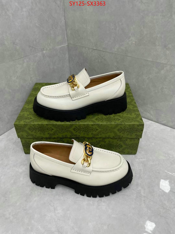 Women Shoes-Gucci the quality replica ID: SX3363 $: 125USD