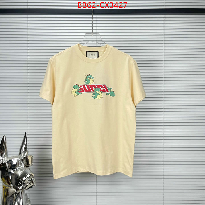 Clothing-Gucci high quality online ID: CX3427 $: 62USD