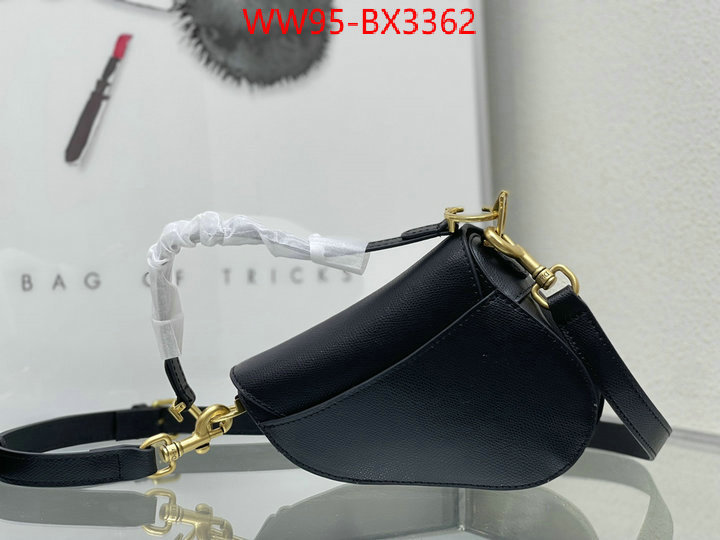 Dior Bags(4A)-Saddle- best aaaaa ID: BX3362 $: 95USD