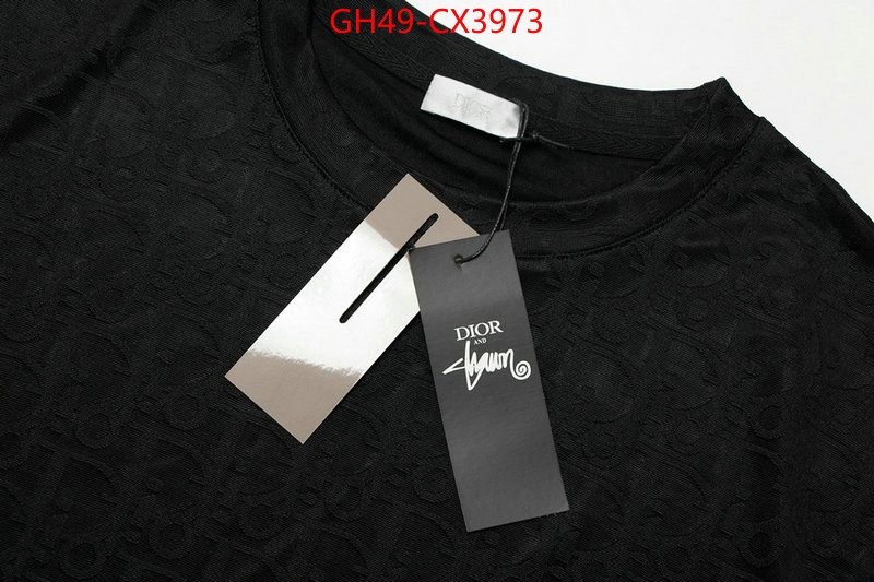 Clothing-Dior fake high quality ID: CX3973 $: 49USD