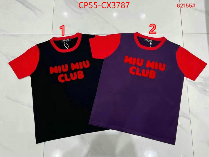 Clothing-MIU MIU we offer ID: CX3787 $: 55USD